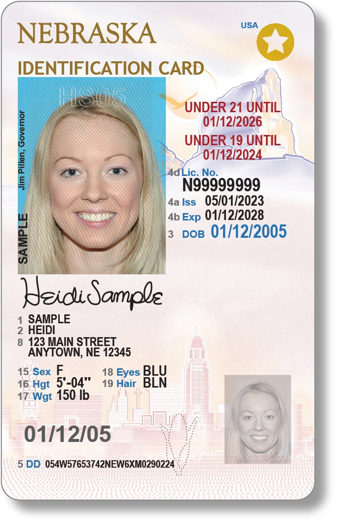 State Identification Card (ID) | Nebraska Department of Motor Vehicles
